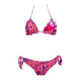 Giveness Bikini Da Donna A Triangolo Pink Azzurra Sport