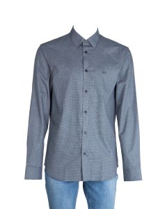 Armani Ax Camicia da Uomo Pie De Poule