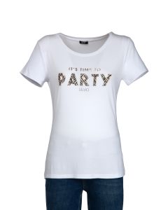T-shirt Liu Jo da Donna con Applicazione Gommata