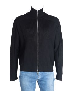 Armani AX Pullover da Uomo con Zip Lunga Dolcevita