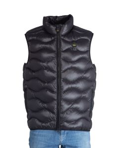 Blauer Giacca da Uomo a Gilet in Ecopiuma