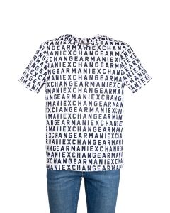 T-shirt Armani AX da Uomo con Loghi
