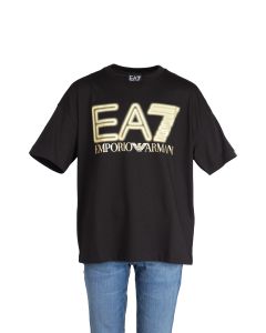 T-shirt EA7 da Ragazzo con Maxi Logo