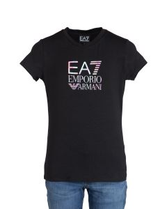 T-shirt EA7 da Ragazza con Logo