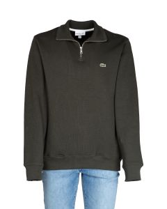 Lacoste Felpa da Uomo Mezza Zip