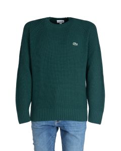 Lacoste Pullover da Uomo a Girocollo Unito