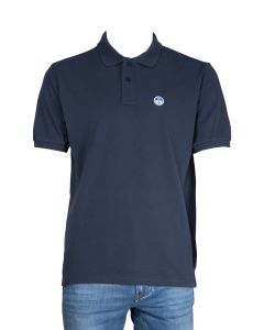 North Sails Polo da Uomo con Logo Patch