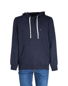 Tommy Hilfiger Felpa da Uomo con Cappuccio e Logo Small