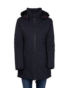 Save the Duck Women’s Long Jacket with Hood