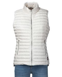 Colmar black slim fit light down gilet for women