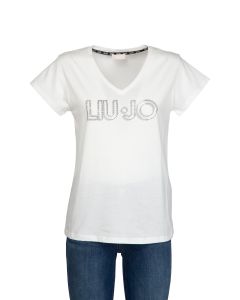 Liu-Jo T-Shirt da Donna con Strass