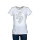 T-shirt Liu Jo da Donna con Logo Big in Strass