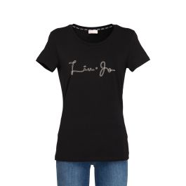 Liu Jo T shirt donna maniche corte TA3190 J5003 22222 Nero - Abbigliamento  Mediterraneo